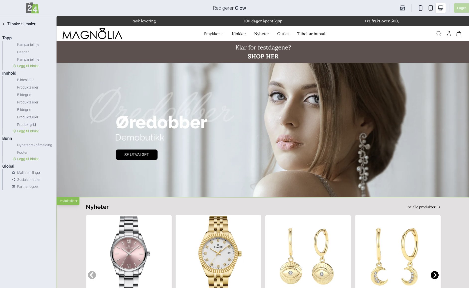 Dette får du tilgang til 