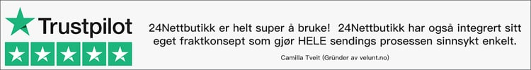 5 stjerner på Trustpilot