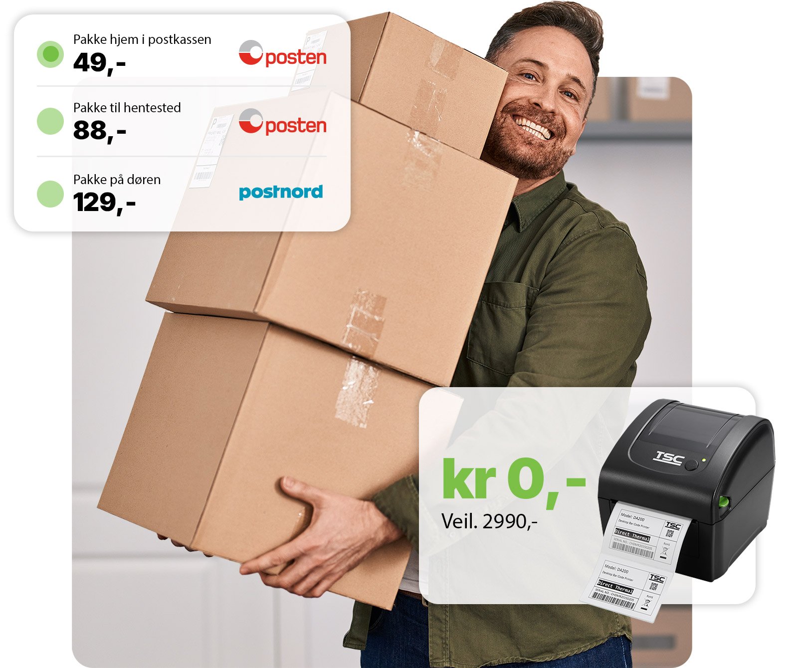 24shipping norges beste fraktdeal